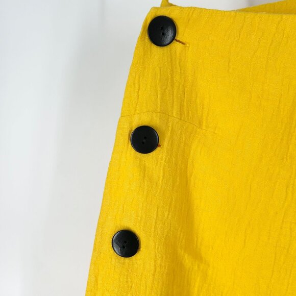 Mara Hoffman Emilie One Shoulder Button Detail Dress - Picture 5 of 7